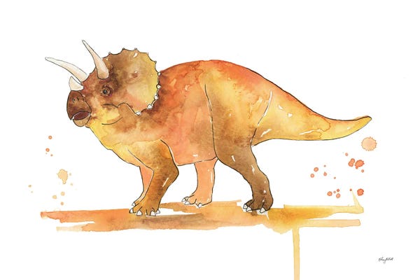 Kelsey McNatt: Triceratops by Kelsey McNatt
