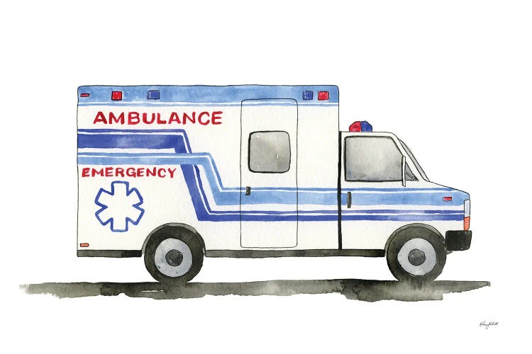 Ambulance by Kelsey McNatt wall art