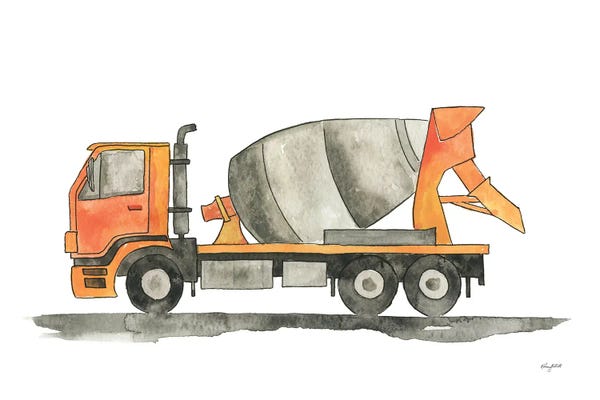 Kelsey McNatt: Cement Truck by Kelsey McNatt