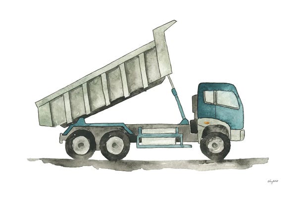 Trucks: Dump Truck by Kelsey McNatt