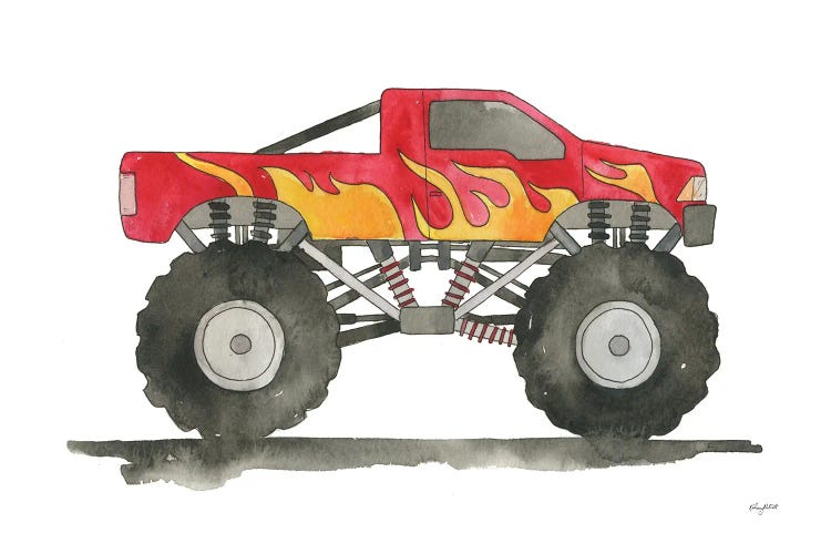 Monster Truck by Kelsey McNatt wall art