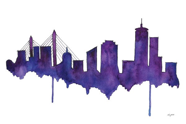 Kelsey McNatt: Boston Skyline by Kelsey McNatt