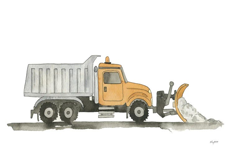 Snow Plow by Kelsey McNatt wall art