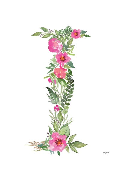 Kelsey McNatt: Botanical Letter I by Kelsey McNatt