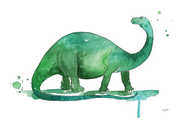 Prehistoric Animals: Brontosaurus by Kelsey McNatt