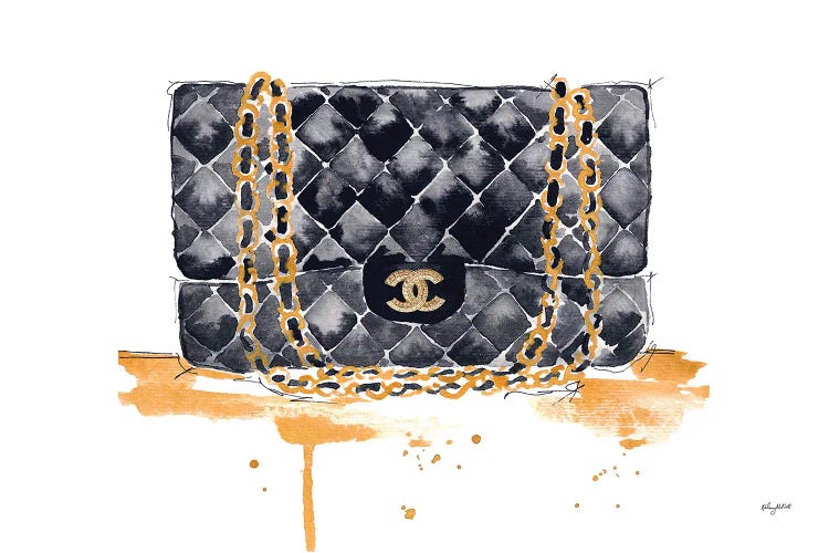Kelsey Mcnatt Canvas Prints - Chanel Purse ( Fashion > Fashion Accessories > Bags & Purses art) - 18x26 in