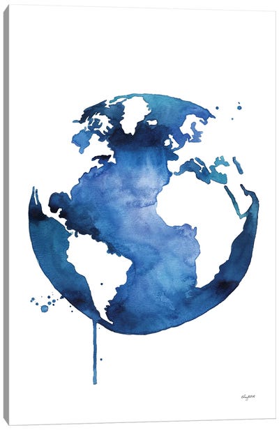 Earth Day Canvas Art Print - Globes