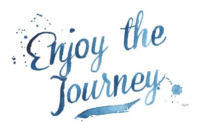 Enjoy The Journey by Kelsey McNatt framed wall art