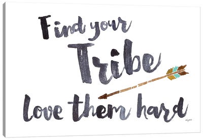 Find Your Tribe Canvas Art Print - Kelsey McNatt