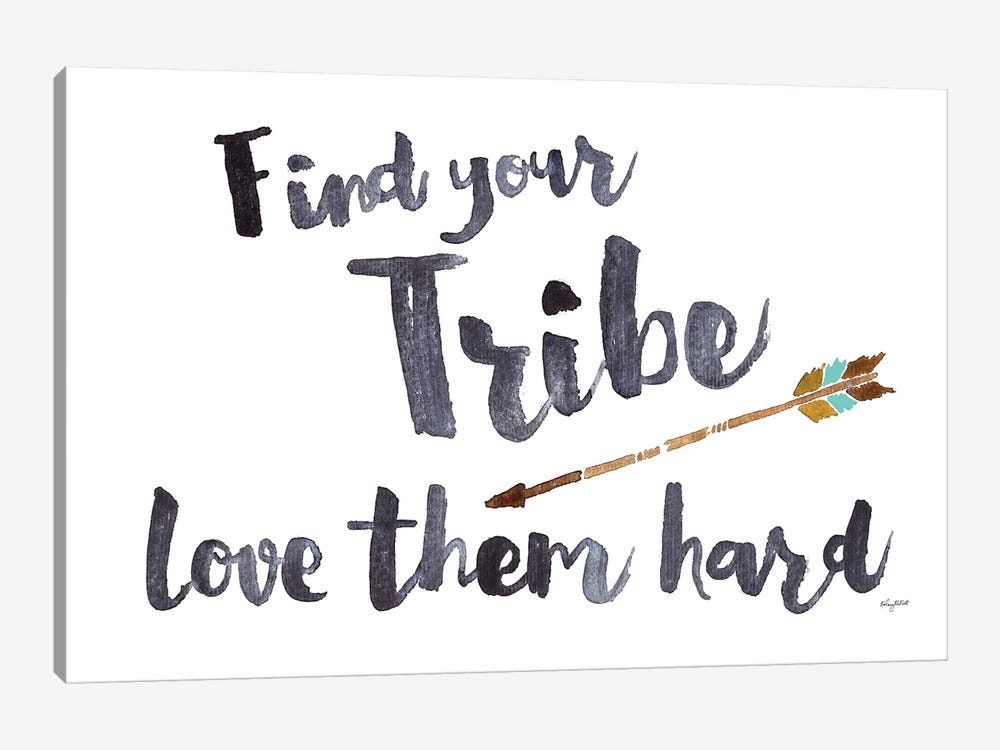 Find Your Tribe by Kelsey McNatt 1-piece Canvas Art