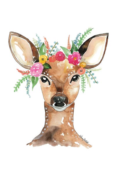 Flower Crown Deer