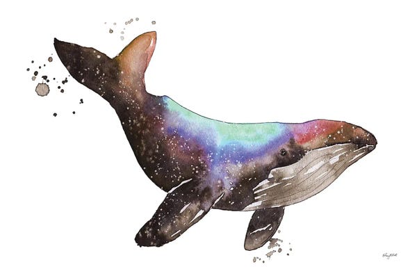 Kelsey McNatt: Galaxy Whale by Kelsey McNatt