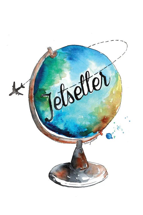 Jetsetter by Kelsey McNatt wall art