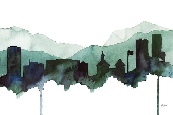 Kelsey McNatt: Juneau Skyline by Kelsey McNatt