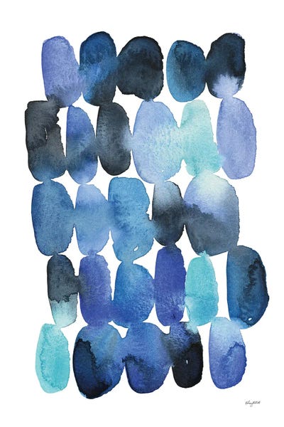 Blue Abstract I by Kelsey McNatt multi panel art