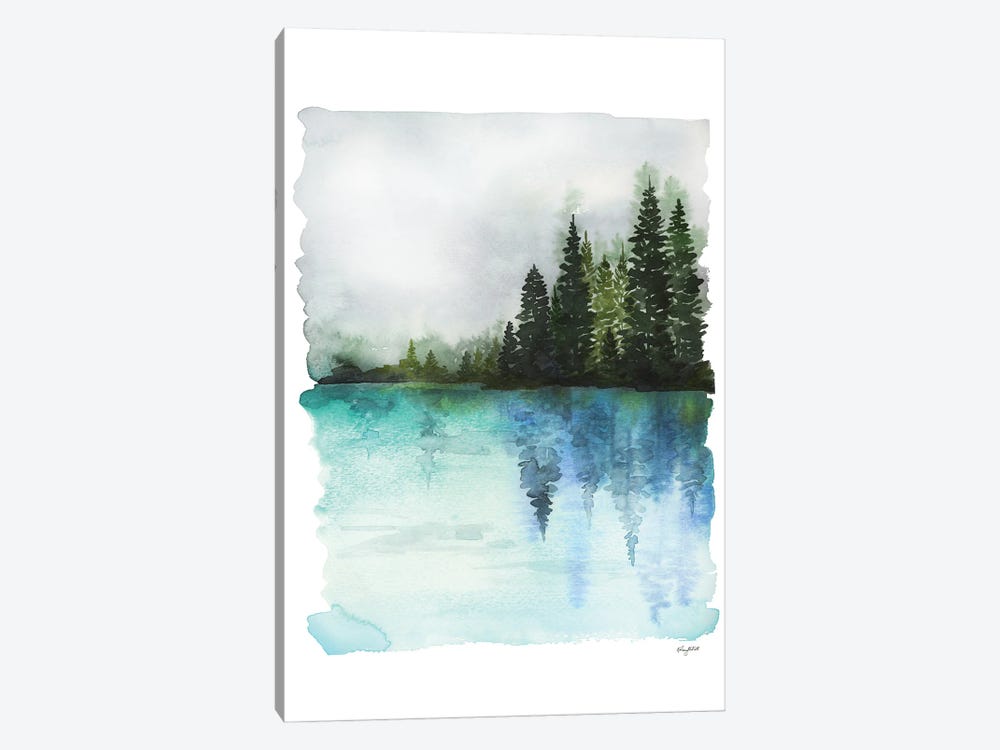 Misty Waters by Kelsey McNatt 1-piece Canvas Print