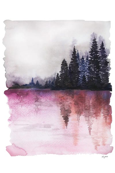 Misty Waters 2 by Kelsey McNatt framed wall art