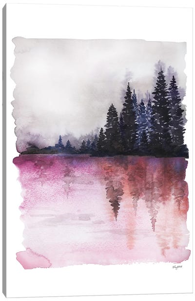 Misty Waters 2 Canvas Art Print - Subtle Landscapes