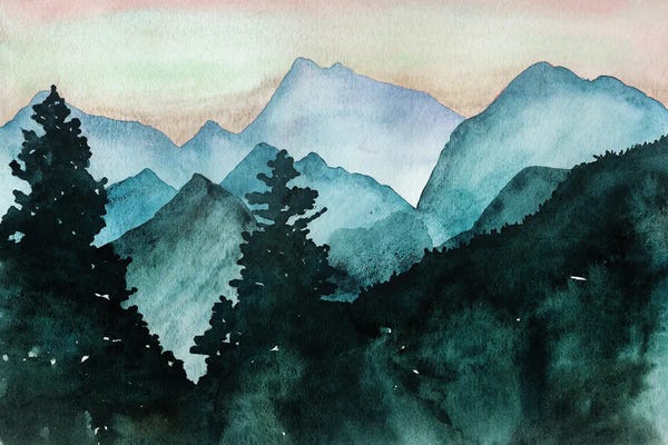 Subtle Landscapes: Mountain View by Kelsey McNatt