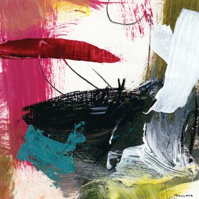 Abstract - Unframed Prints: Intention by Kim Moulder