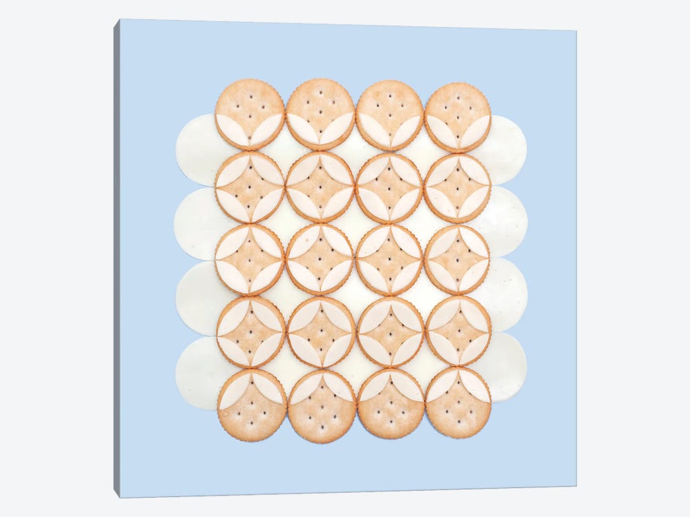 Cheese And Crackers by Kristen Meyer 1-piece Canvas Wall Art