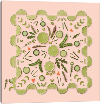 Sliced And Diced Canvas Art Print - Good Enough to Eat