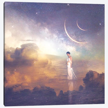 Inner Journey Canvas Print #KMZ11} by Midnight Moon Visuals Canvas Artwork