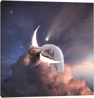 Surrender Canvas Art Print - Head in the Clouds