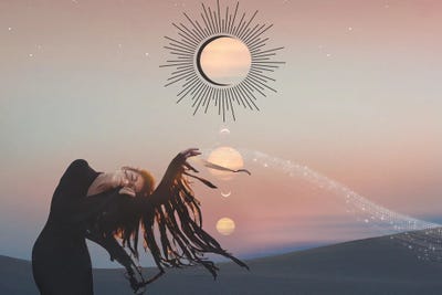 Desert Dance by Midnight Moon Visuals canvas print