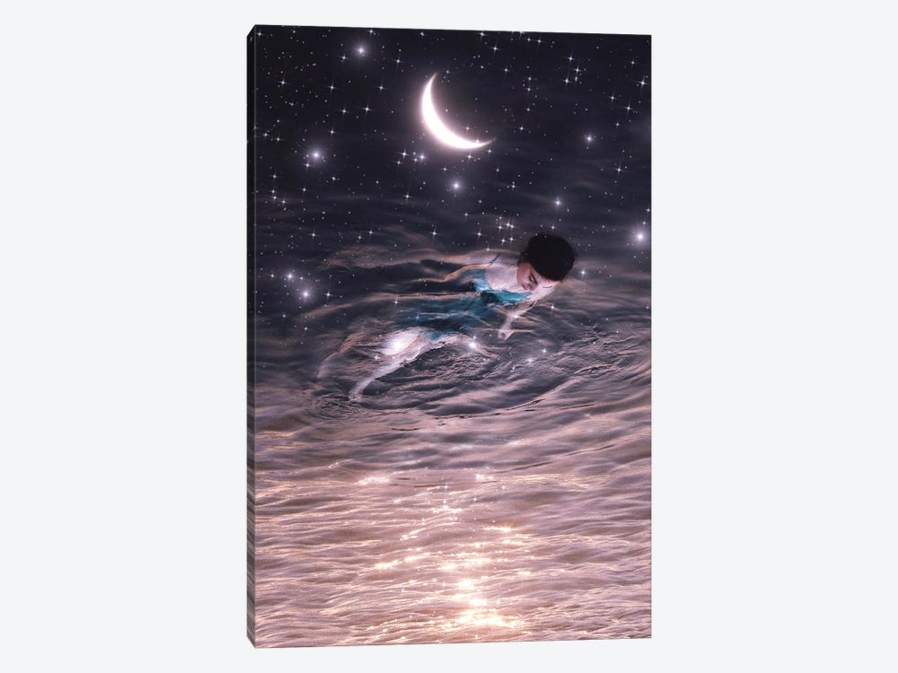 Gently Drifting by Midnight Moon Visuals 1-piece Canvas Print