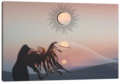 Desert Dance Canvas Art Print - Midnight Moon Visuals