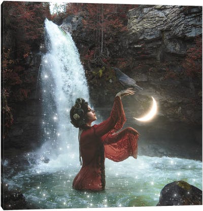 Autumn Magick Canvas Art Print - Midnight Moon Visuals