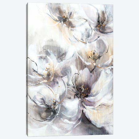 Pearlescent Blooms Canvas Print #KNA12} by K. Nari Art Print