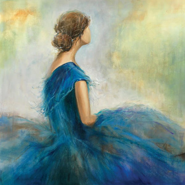 K.Nari: Lady In Blue II by K.Nari