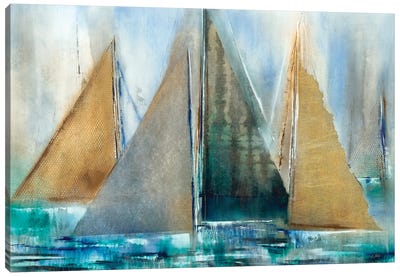 Cast Off I Canvas Art Print - Sailboat Art