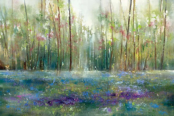 Fine Art Print: Lavender Fields by K.Nari