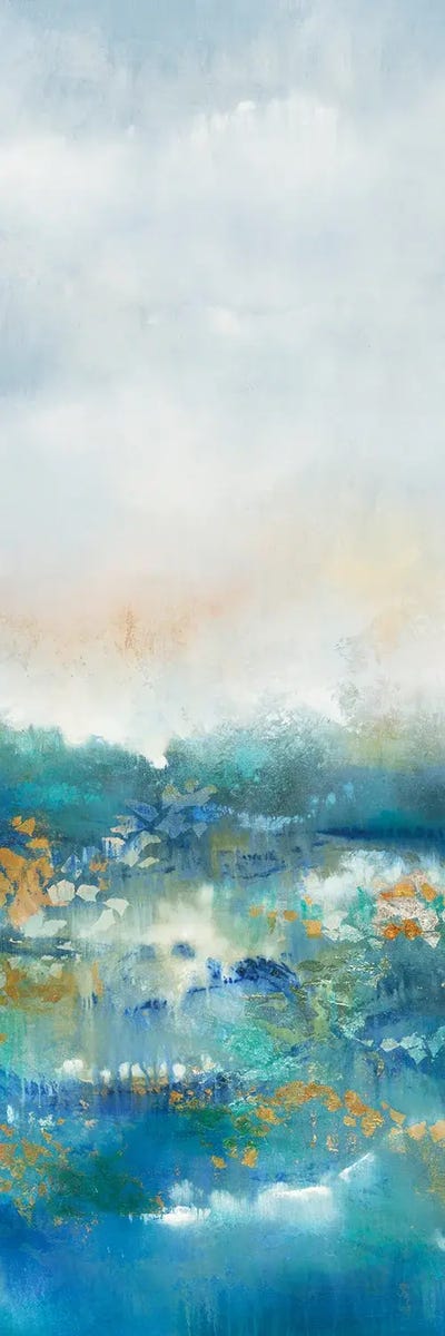 Lost in Waves II by K.Nari multi panel art