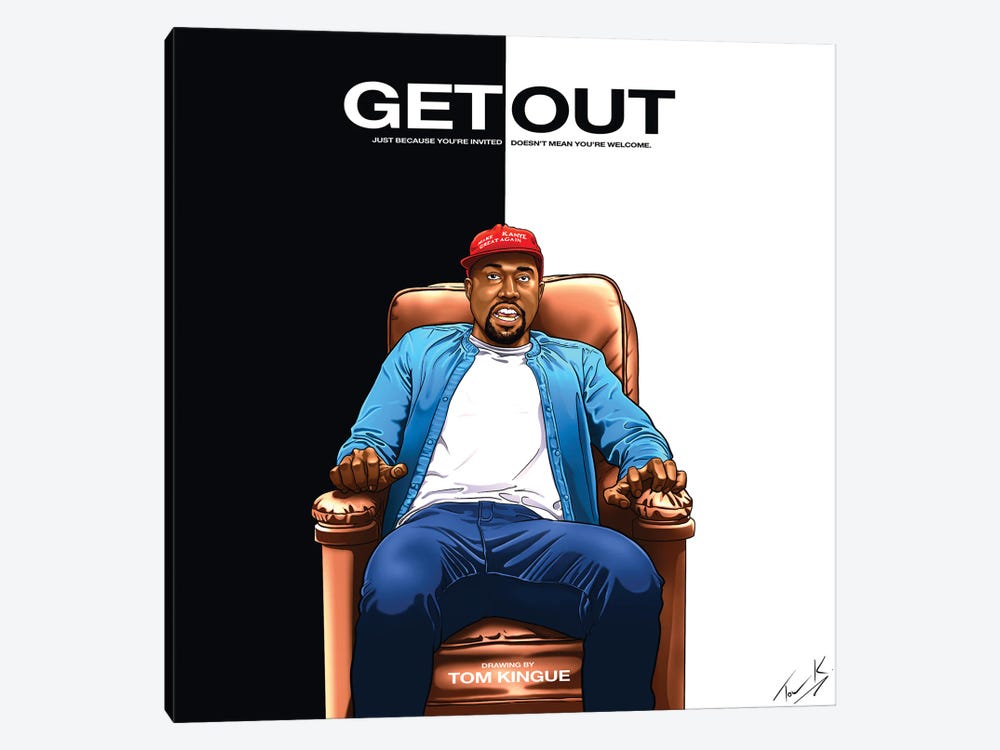 Get Out by Tom Kingue 1-piece Art Print