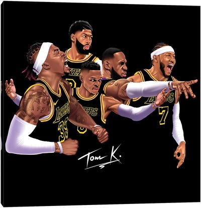 Lakeshow Canvas Art Print - Limited Edition Sports Art