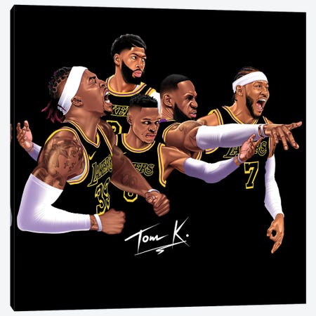 Lakeshow Canvas Print #KNG6} by Tom Kingue Canvas Art