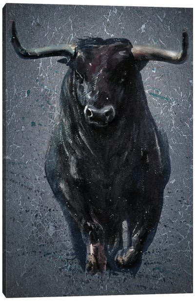 Buffalo Canvas Art Print - Konstantin Kalinin