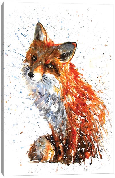 Fox III Canvas Art Print - Konstantin Kalinin