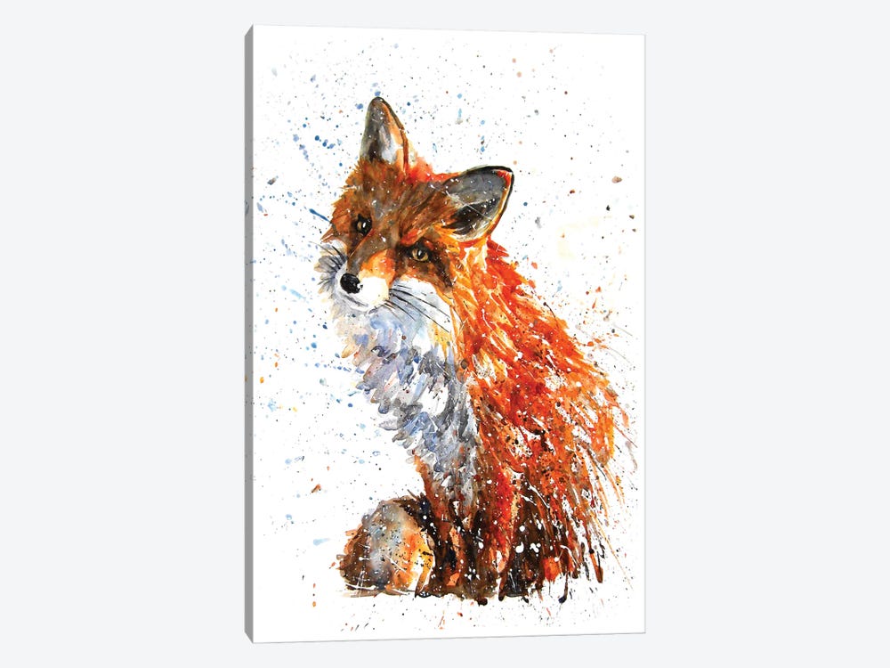 Fox III by Konstantin Kalinin 1-piece Canvas Wall Art