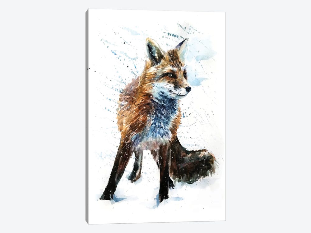 Fox IV by Konstantin Kalinin 1-piece Canvas Art Print