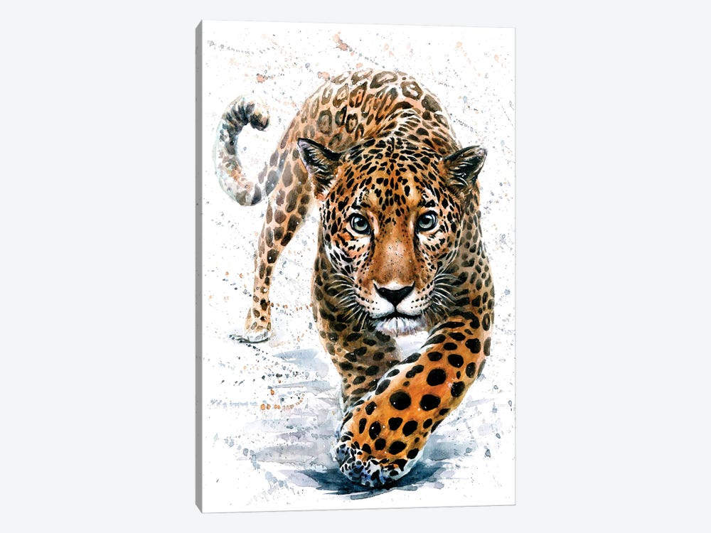 Jaguar by Konstantin Kalinin 1-piece Canvas Wall Art