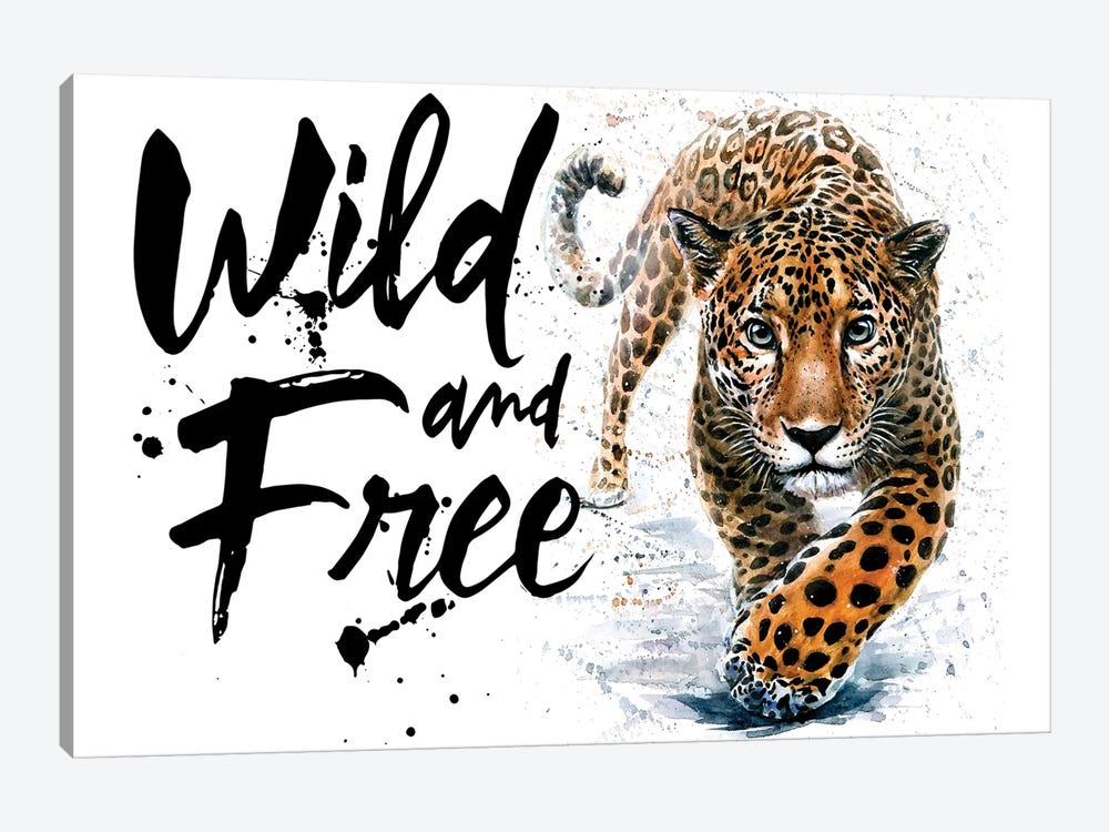Leopard Wild And Free by Konstantin Kalinin 1-piece Art Print
