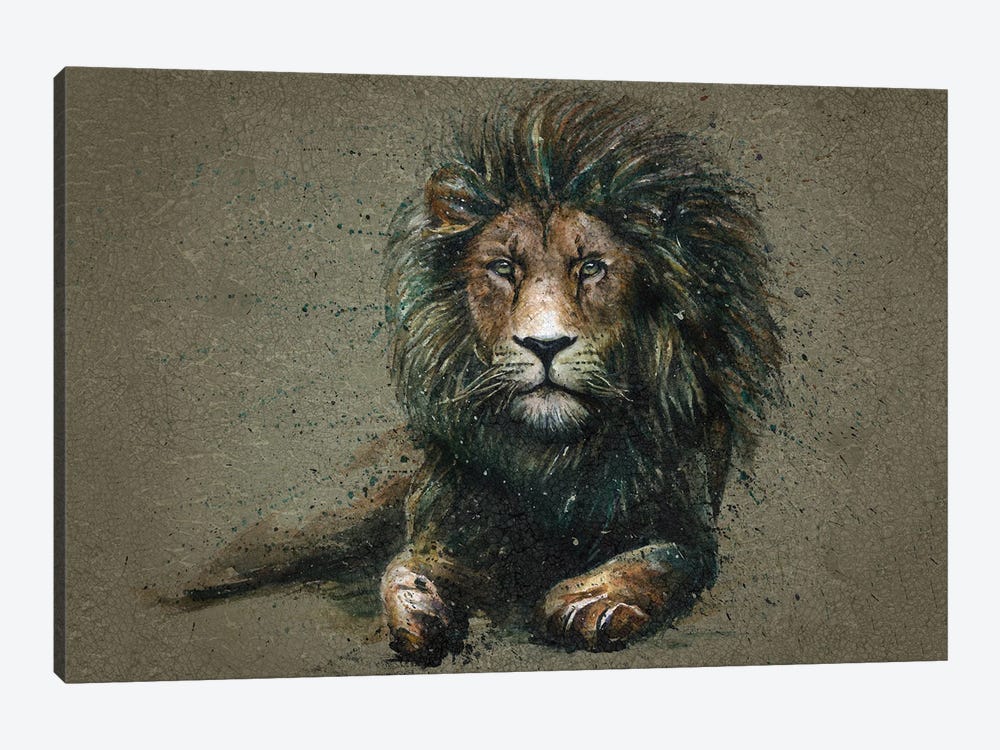 Lion II by Konstantin Kalinin 1-piece Canvas Print