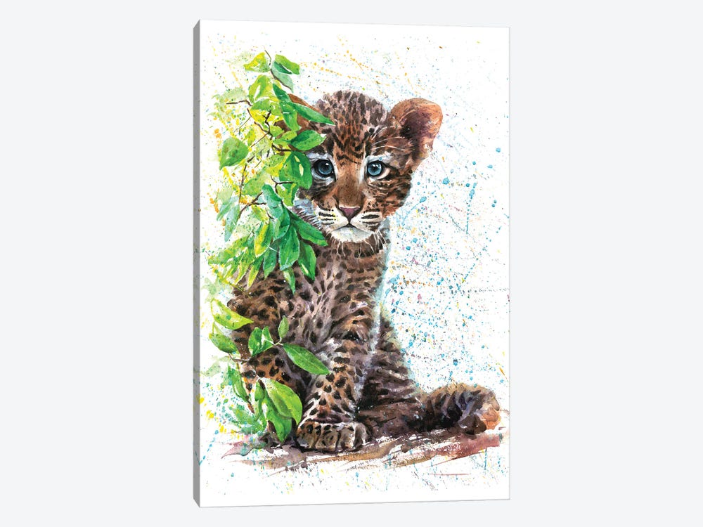 Little Leopard by Konstantin Kalinin 1-piece Canvas Print
