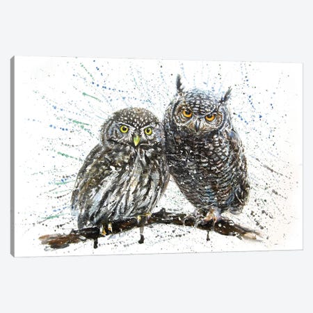 Little Owl Canvas Print #KNK39} by Konstantin Kalinin Canvas Art Print