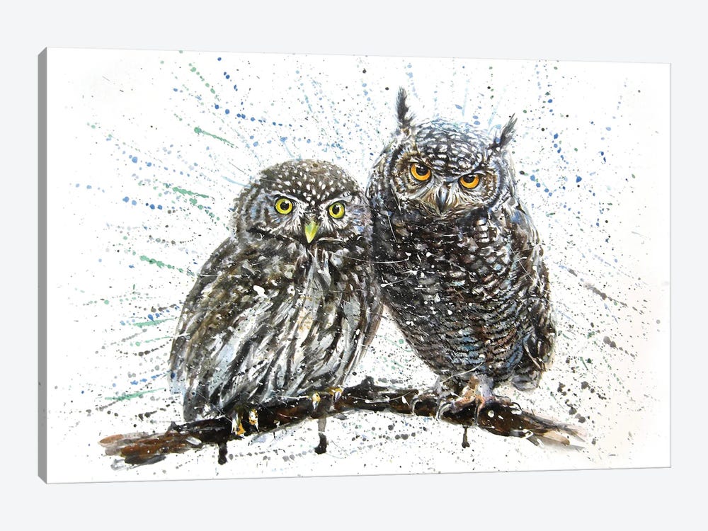Little Owl by Konstantin Kalinin 1-piece Canvas Wall Art